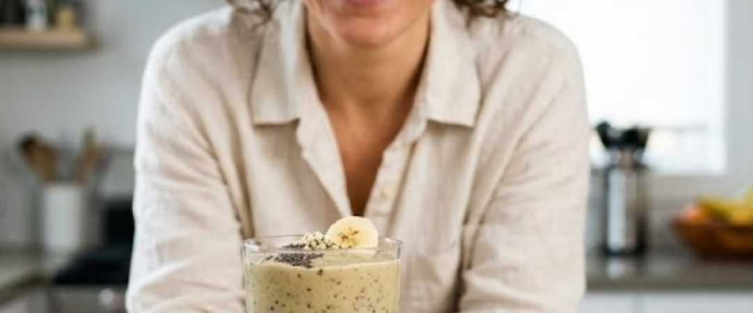 Chia Banana Boost Smoothie